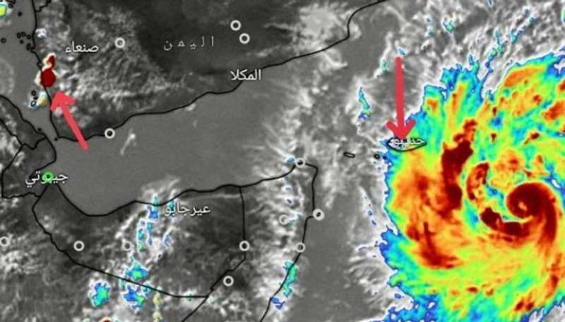 تعرف على المدن التي سيصلها إعصار تيج خلال الساعات القادمة